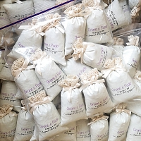 Sachets de lavande pour Mariage, impression personnalisée