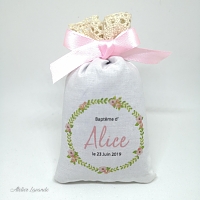 Sachets de lavande pour Mariage, impression personnalisée