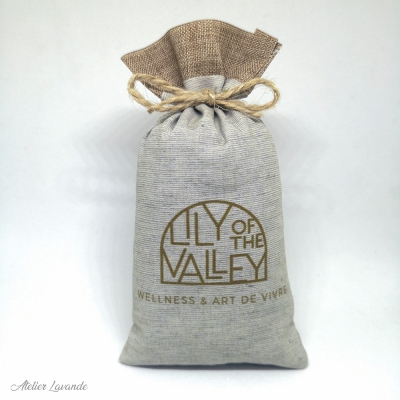 Sachets de lavande, impression personnalisée Lily of The Valley