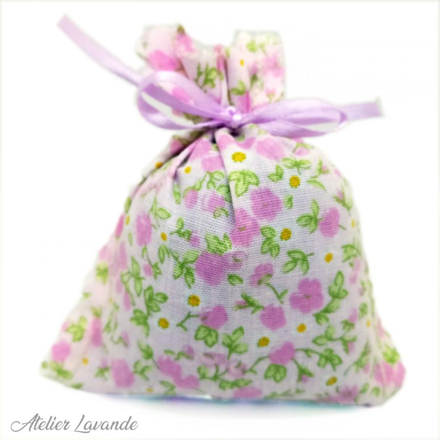 Sachet de lavande déco motif floral référence Charlotte Sachet de lavande déco motif floral référence Charlotte