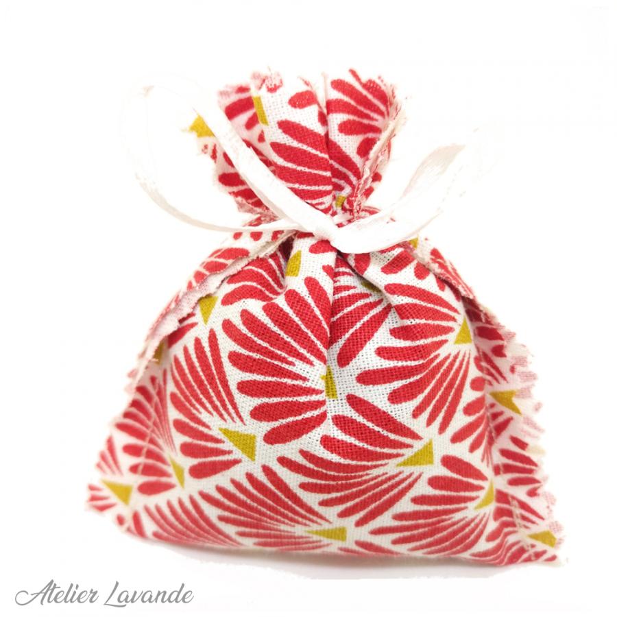 Sachet de lavande déco motif géométrique référence Cléopatre Sachet de lavande déco motif géométrique référence Cléopatre