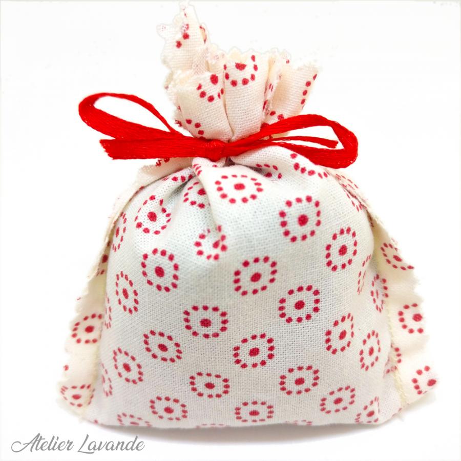 Sachet de lavande déco motif géométrique référence Liberty Sachet de lavande déco motif géométrique référence Liberty