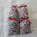 Sachet de lavande de Provence avec tissus imprimé motif floral